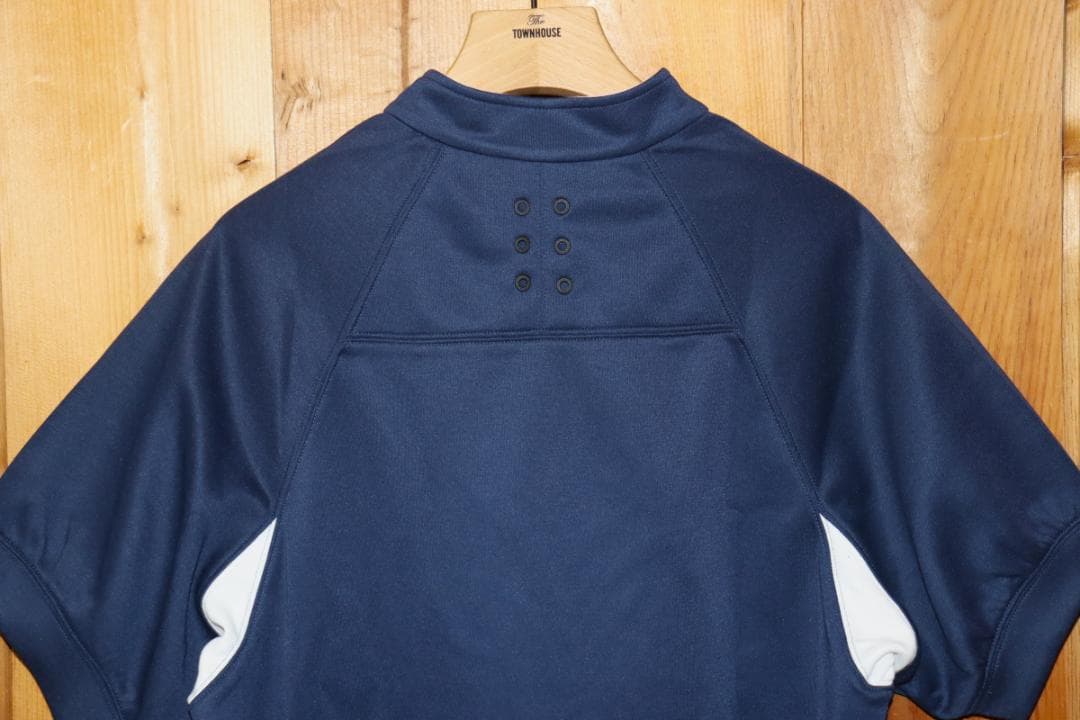 新品 ラッセルノ ハーフジップ モックネックシャツ (4/M)　Ⓗ