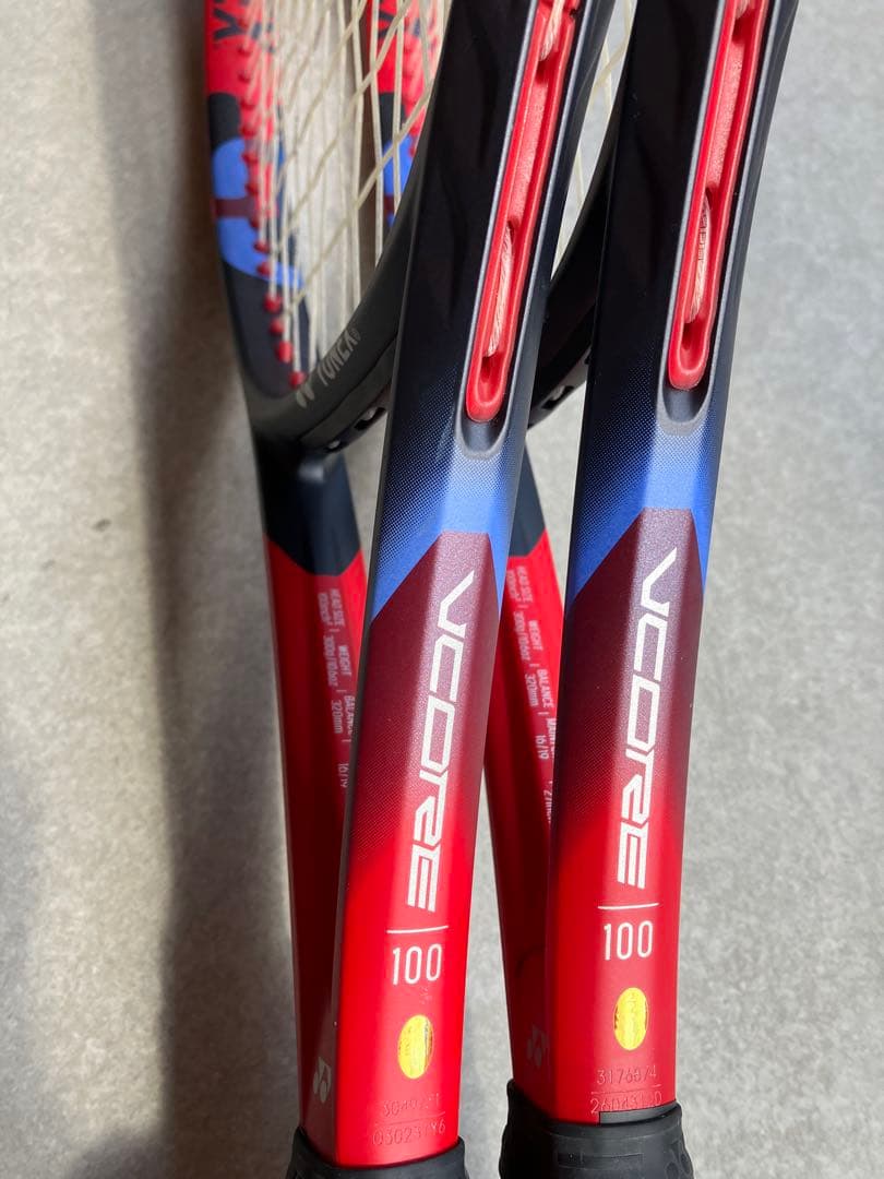 【2本セット】YONEX VCORE 100 300g G1 2023年モデル