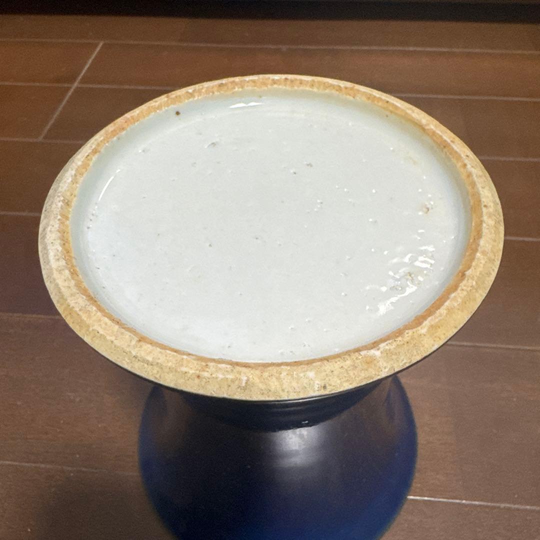 青釉笔筒 花器 置物 唐物 清朝
