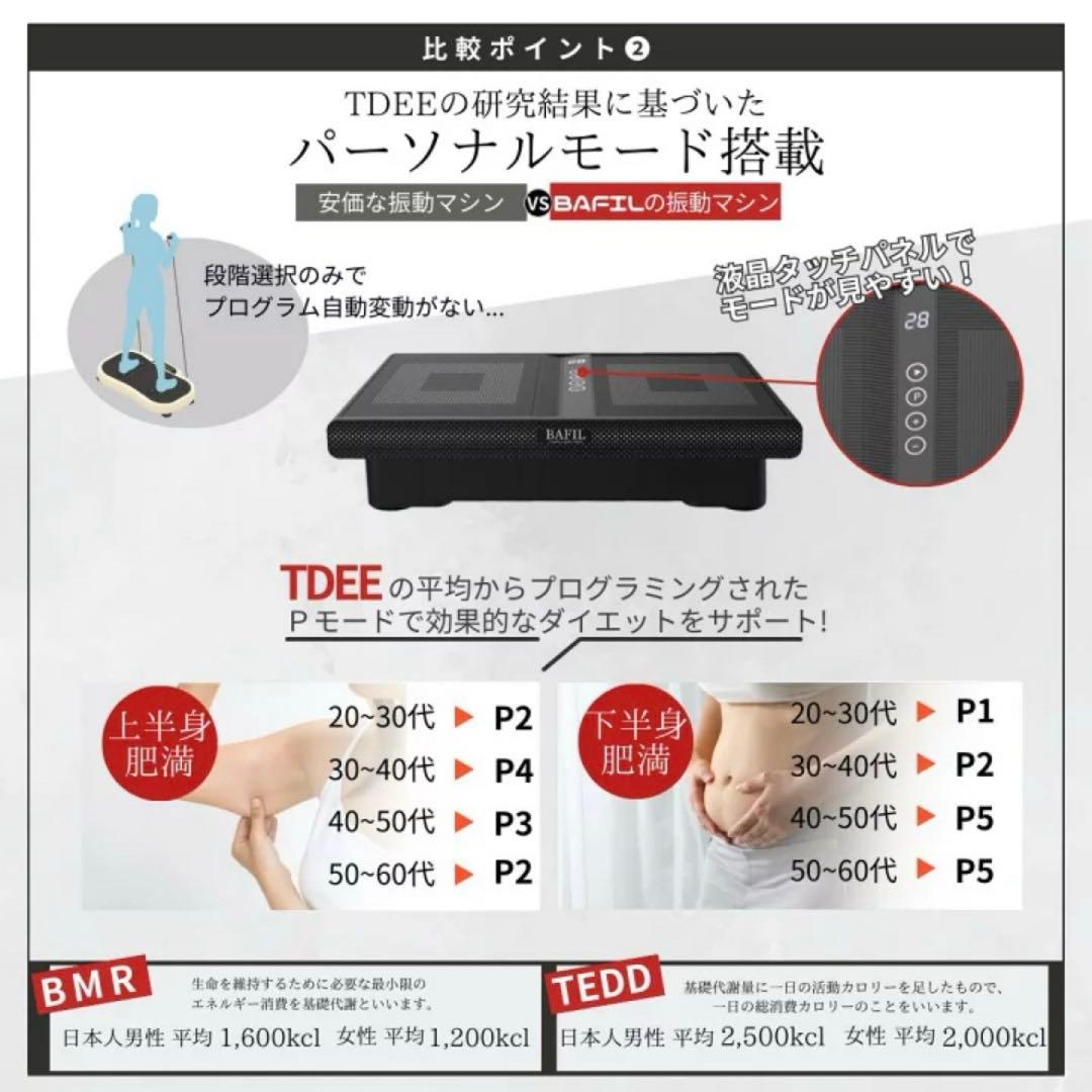 BAFIL 次世代型振動マシン ダイエットマシン