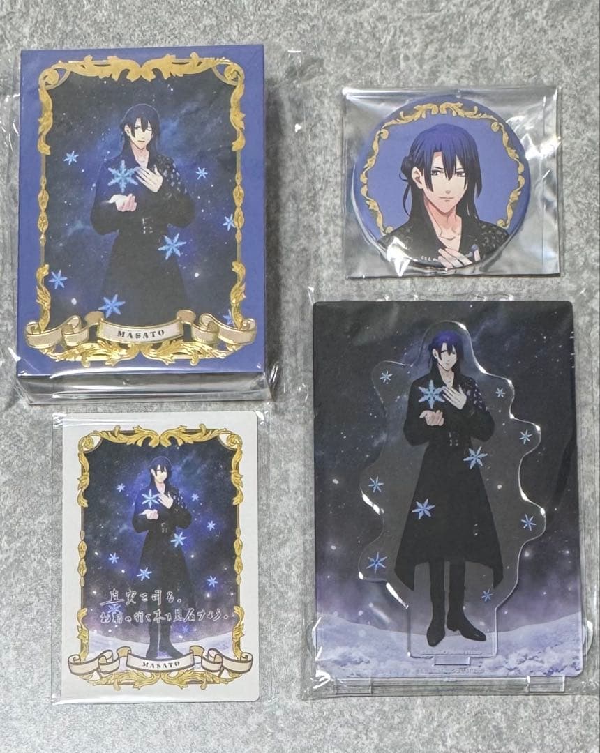 うたプリ 聖川真斗 缶バッジ アクスタ カード