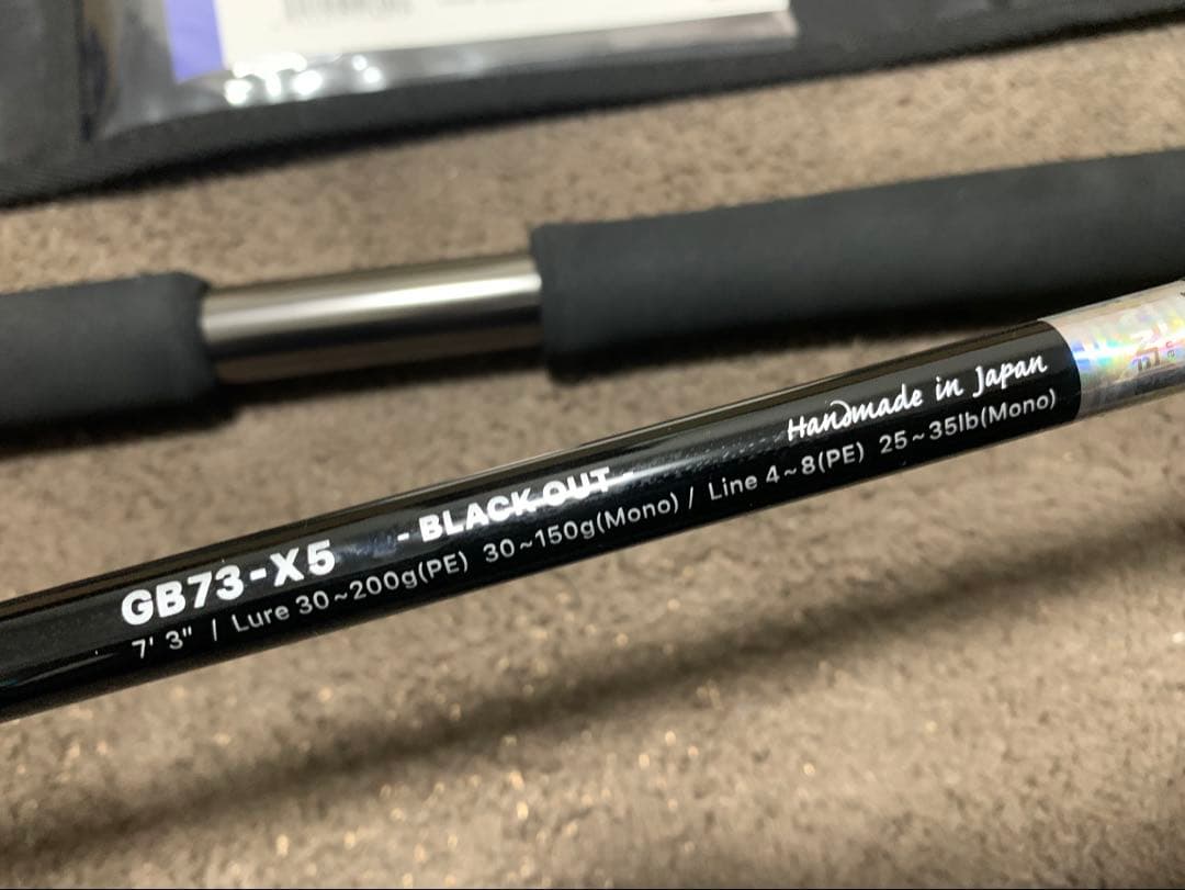 ZENAQ ゼナック　25　GLANZ GB73-X5 BLACK OUT 美品