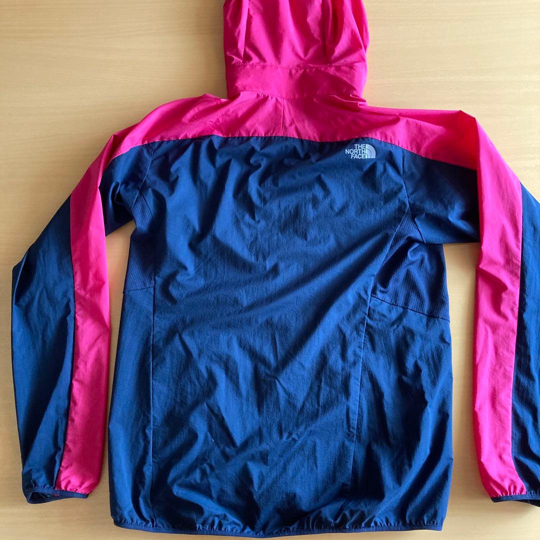 THE NORTH FACE ウィンドブレーカー ネイビー/ピンク