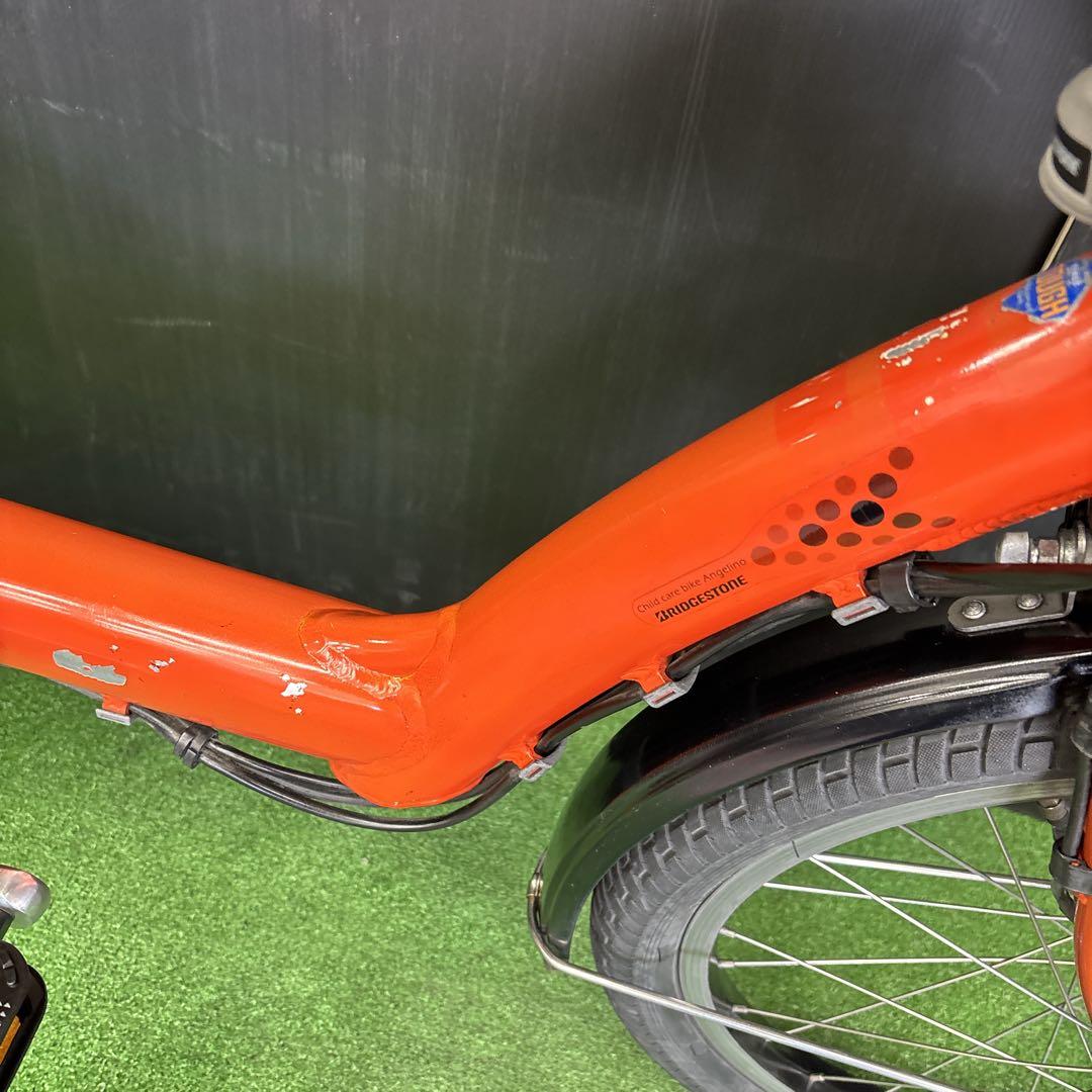 電動自転車 BS Angelino オレンジ 3人乗り対応　93