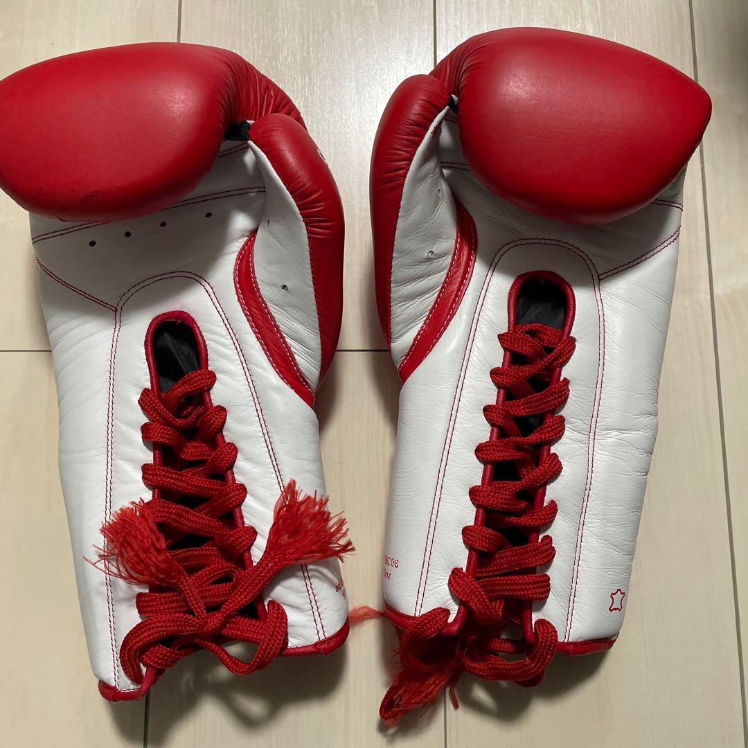 adidas ボクシンググローブ レッド