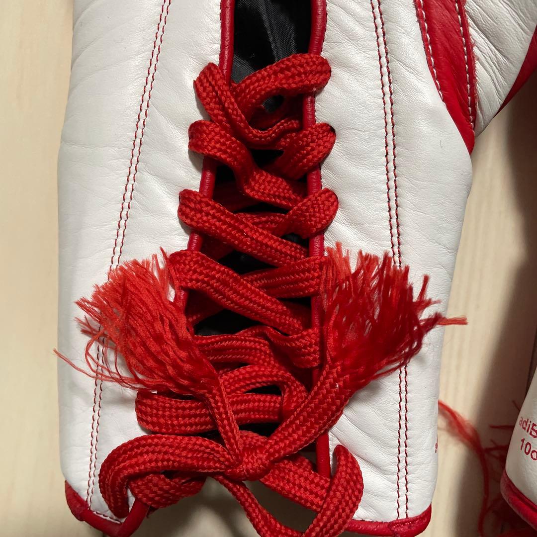 adidas ボクシンググローブ レッド