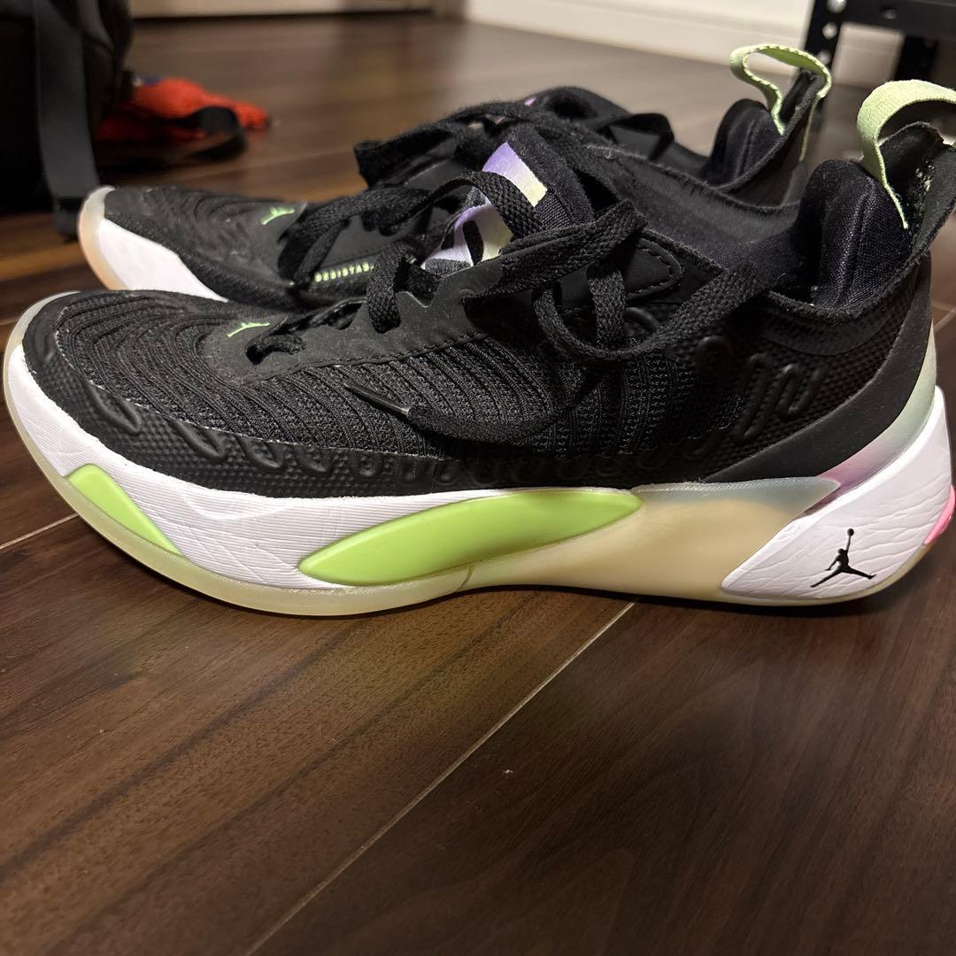 luka1 Jordan バスケットボールシューズ ブラック/グリーン