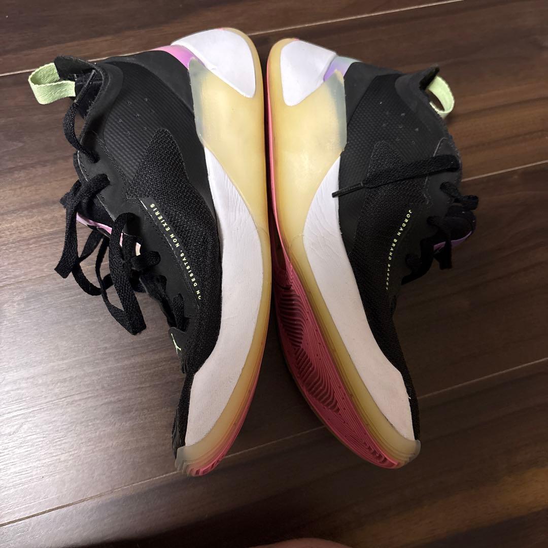 luka1 Jordan バスケットボールシューズ ブラック/グリーン