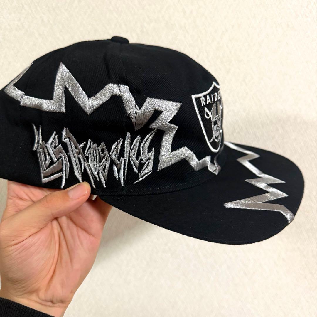 【激レア】ロサンゼルス レイダース 限定ビンテージカスタム キャップ