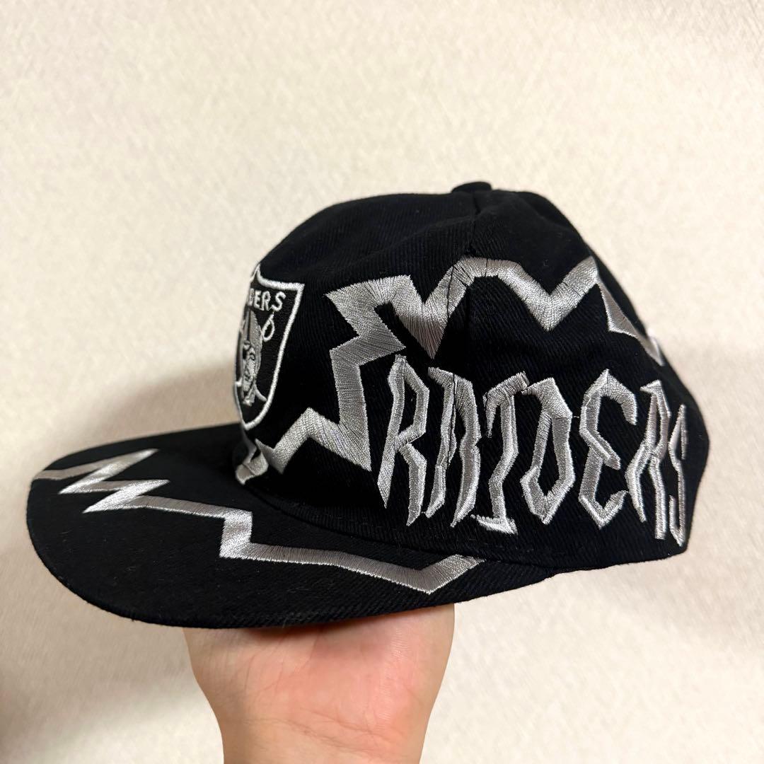 【激レア】ロサンゼルス レイダース 限定ビンテージカスタム キャップ