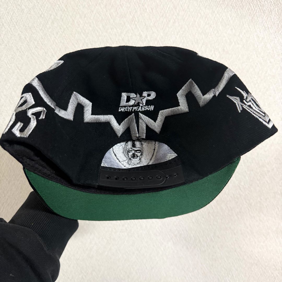 【激レア】ロサンゼルス レイダース 限定ビンテージカスタム キャップ