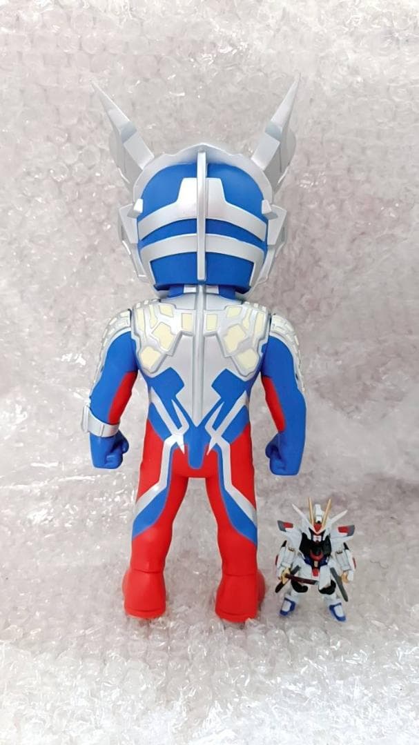 24cm ウルトラマン ZERO ゼロ 15th ソフビ ポピー ULTR