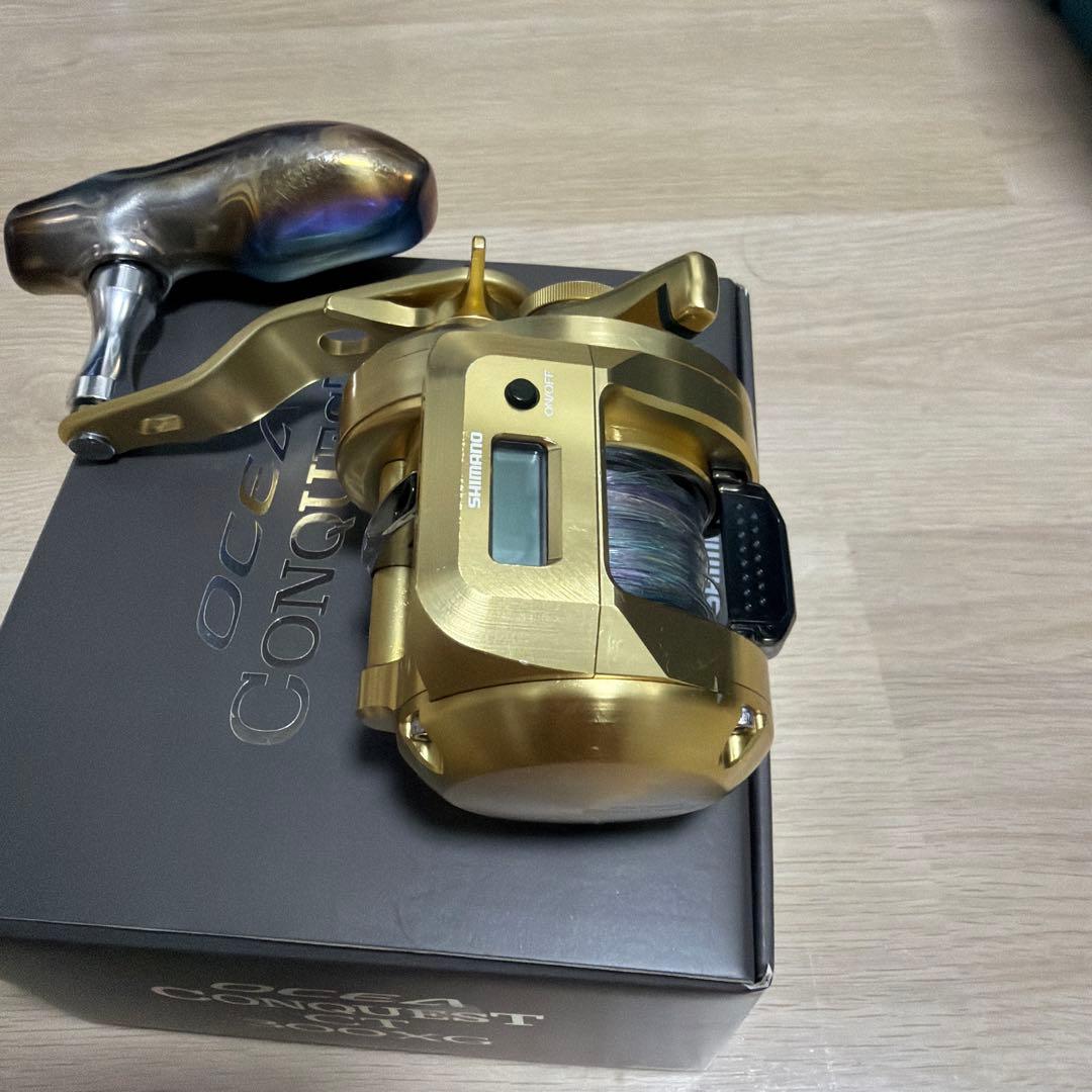 定価８万円 オシアコンクエスト CT 300 ロング ハンドル リブレ カスタム
