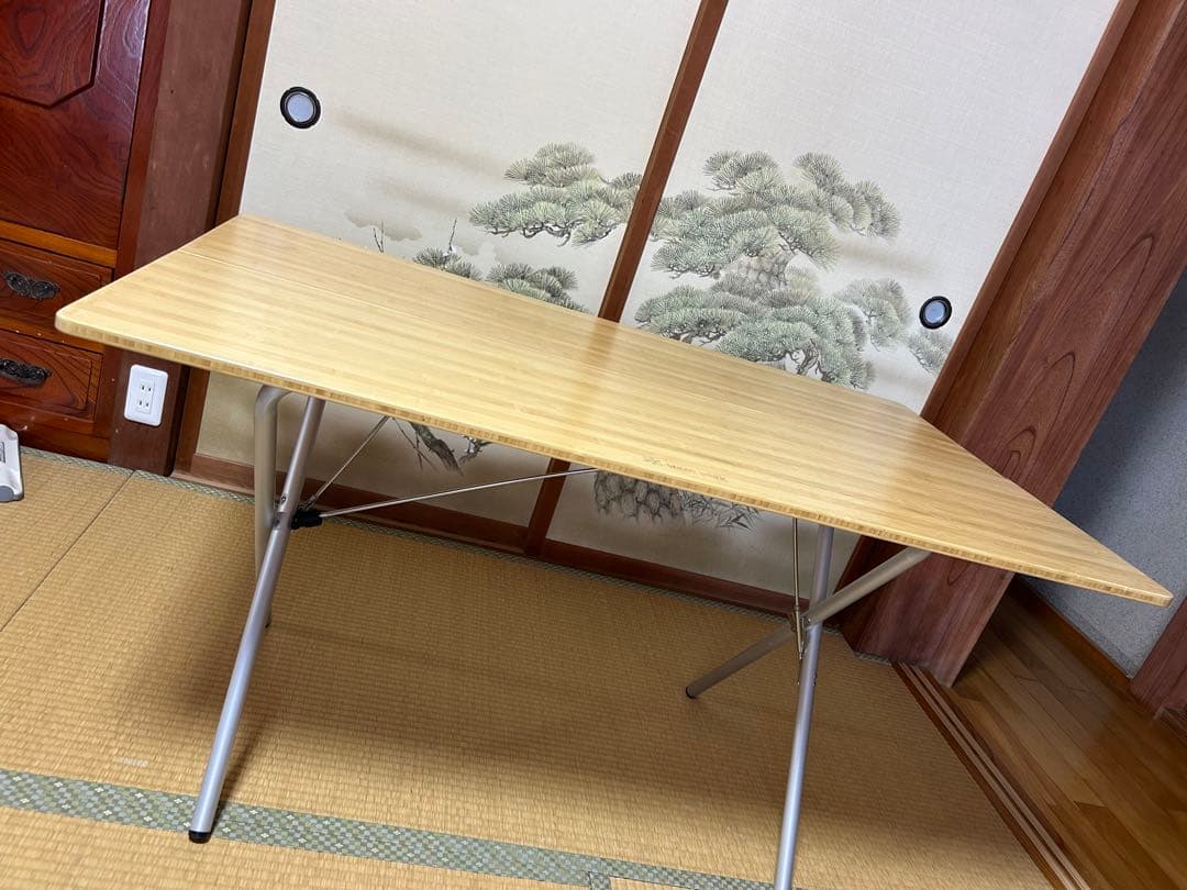 スノーピーク ワンアクションテーブル ロング 竹