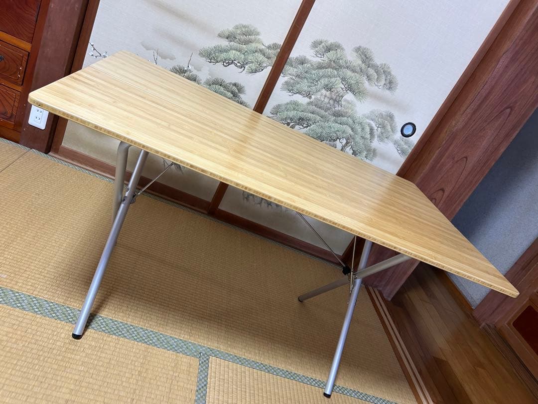 スノーピーク ワンアクションテーブル ロング 竹