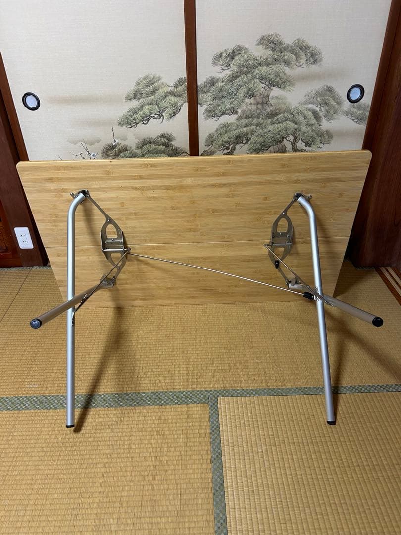 スノーピーク ワンアクションテーブル ロング 竹