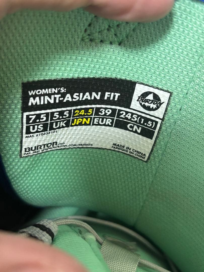 Burton MINT ミント　スノーボードブーツ　24.5 レディース