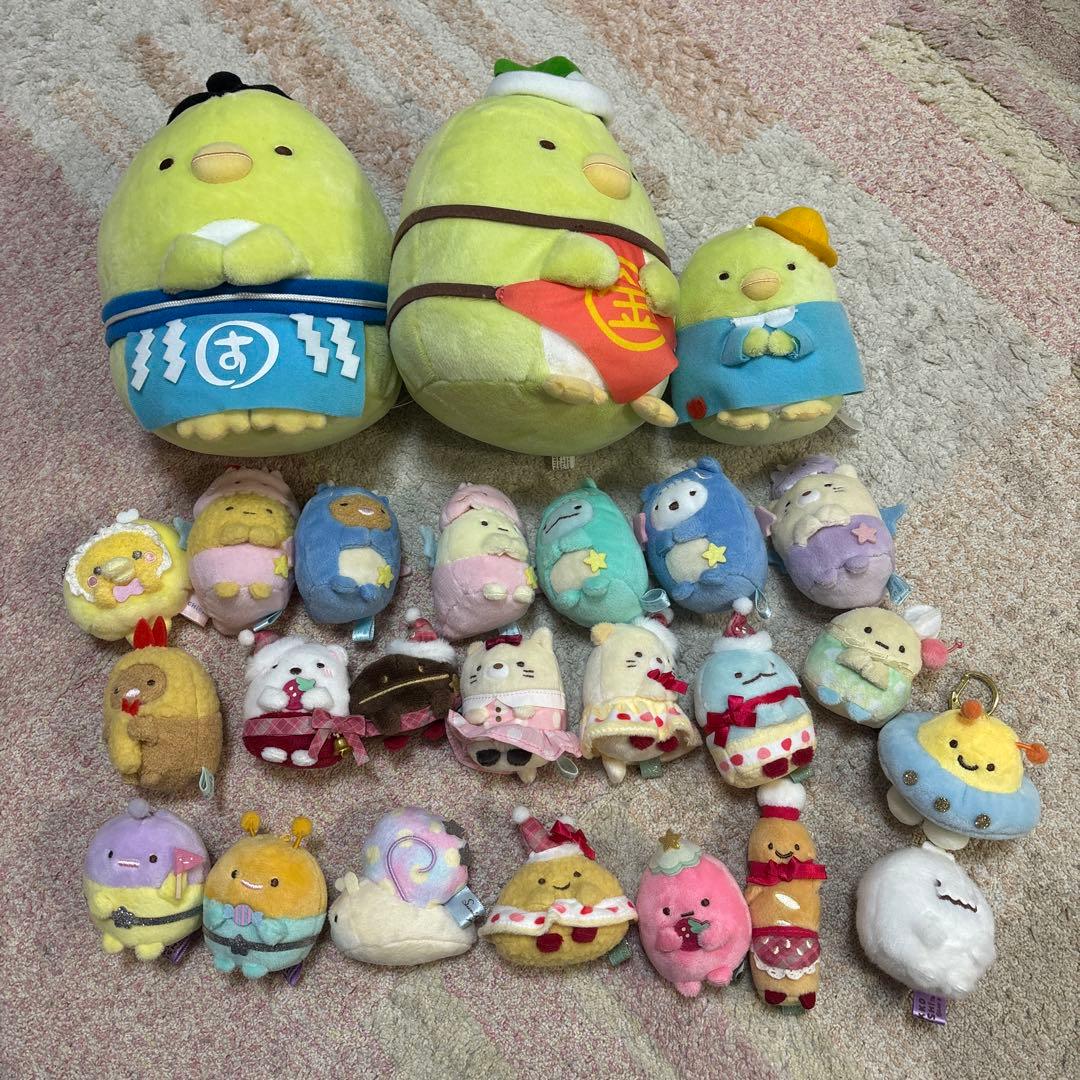 すみっコぐらし ぬいぐるみ 恐竜 ケーキ まとめ売り