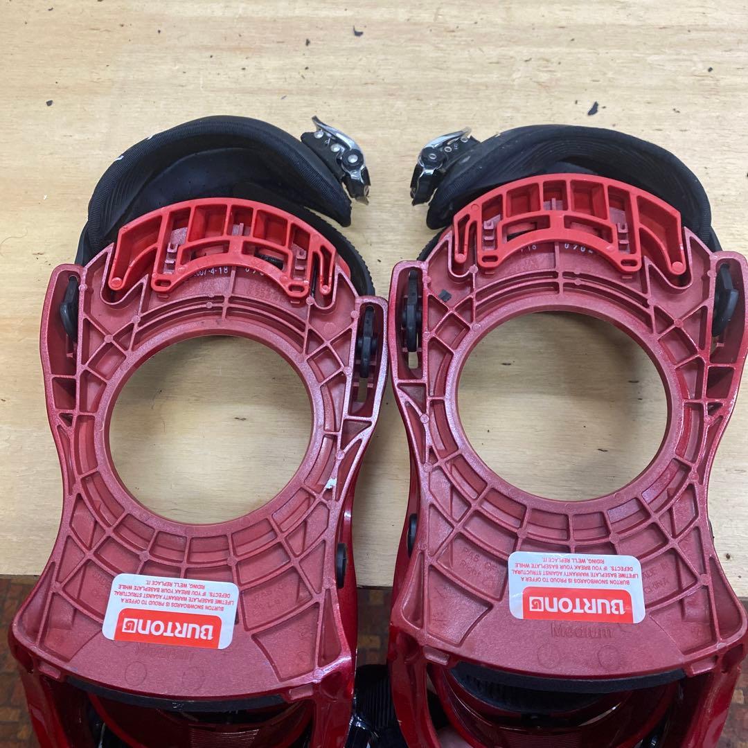 Burton CARTEL スノーボードビンディング レッド