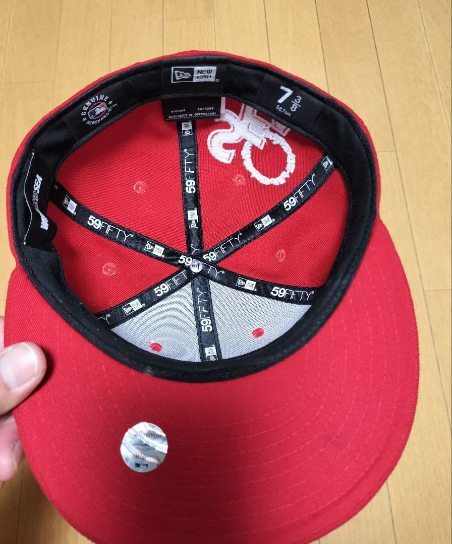 NEWERA エンゼルス 59FIFTY 7 3/8 ウィンダンシー