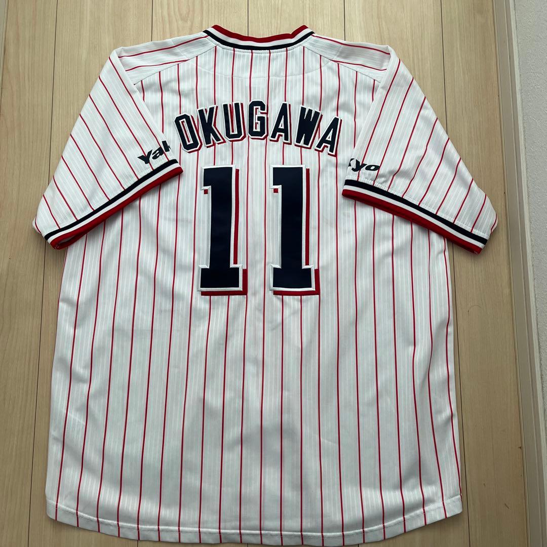 開幕投手決定！奥川恭伸東京ヤクルトスワローズ　ユニフォーム 11 サイズL