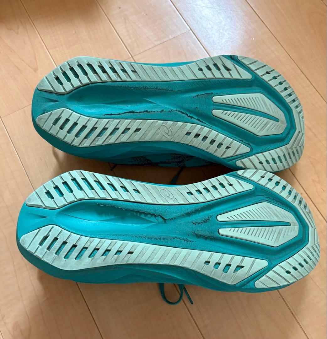 ASICS NOVABLAST 5 ターコイズブルー　29.0cm