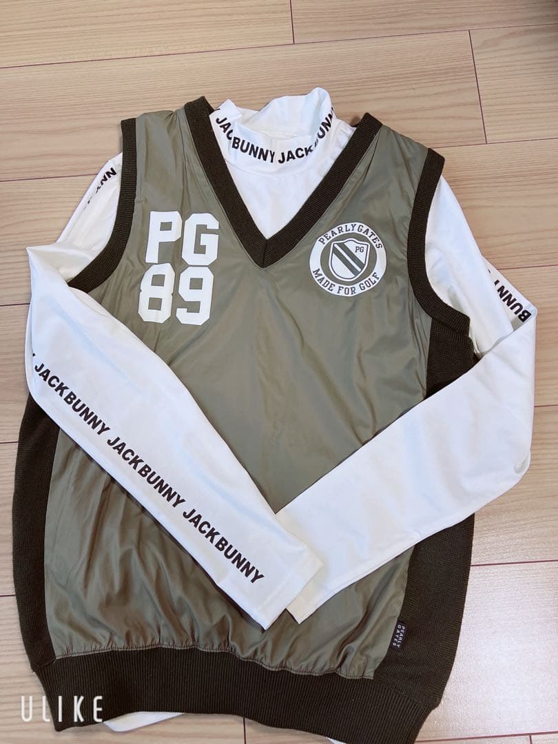 パーリーゲイツ PG 89 レディース ゴルフ ベスト サイズM〜Ｌ