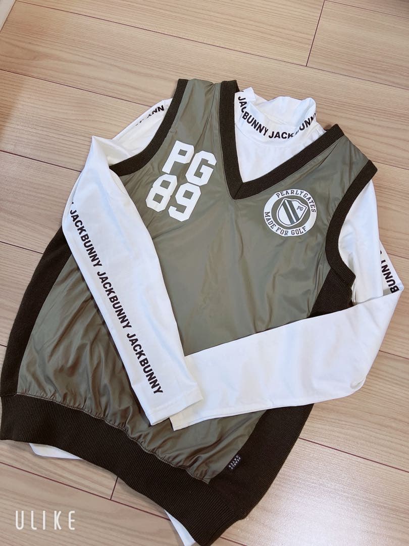 パーリーゲイツ PG 89 レディース ゴルフ ベスト サイズM〜Ｌ