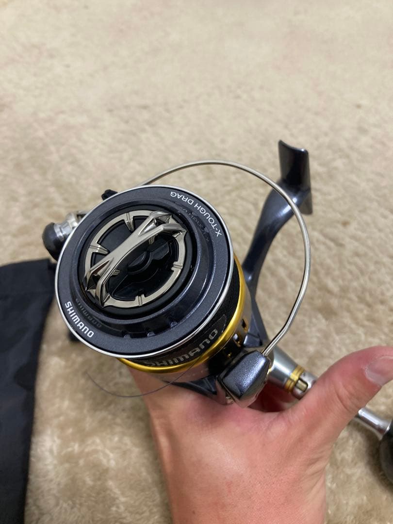 SHIMANO ツインパワーSW6000HG ライン付き