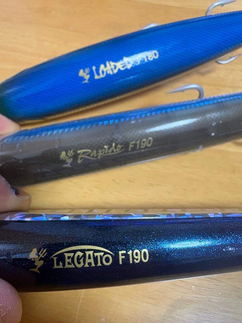 ルアー・フライ Maria LOADED F180 LEGATO F190 Rapido 190
