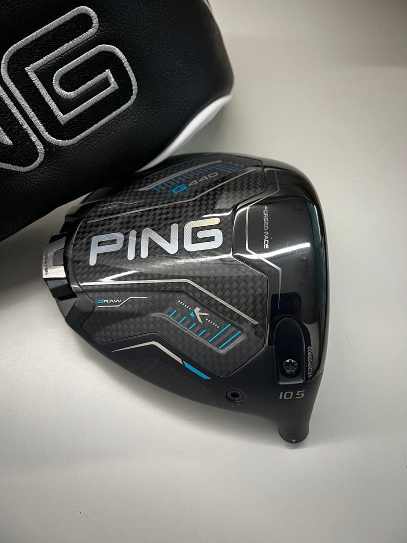 ピンG440K 10.5度　ヘッド、カバー、レンチ付き　超綺麗