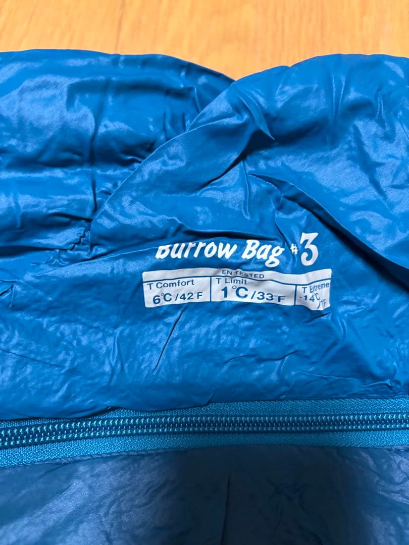 アウトドア寝具 mont-bell EXCELOFT Burrow Bag #3 L/zip