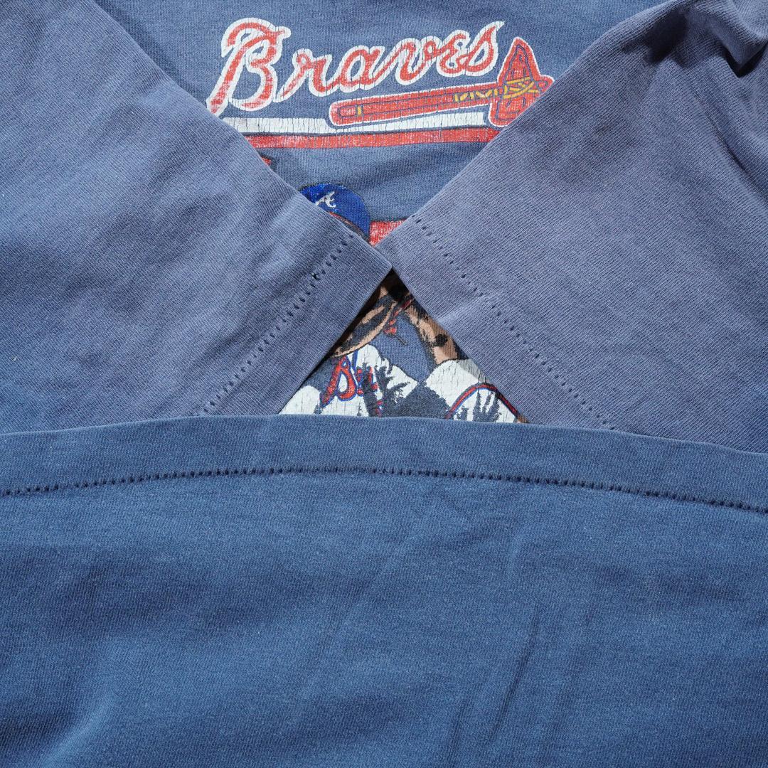 90s USA製 MLB アトランタ・ブレーブス メジャーリーグ Tシャツ
