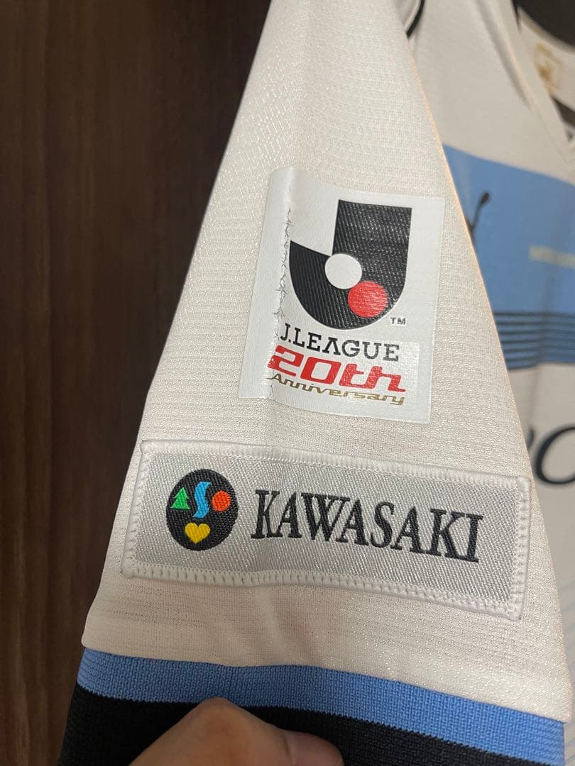 中古 正規品 川崎フロンターレ 2013 ユニフォーム アウェイ L サイズ