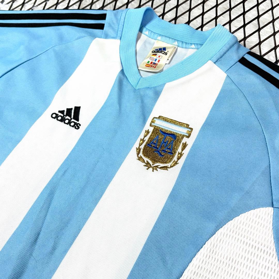 adidas アルゼンチン代表ユニフォーム　2002W杯モデル