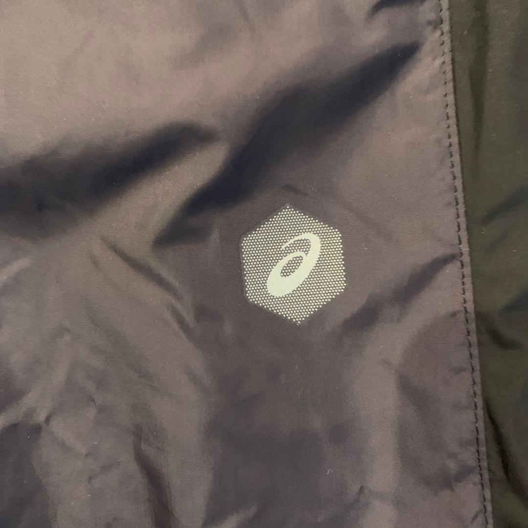 【used美品】アシックス ウィンドブレーカー　Sサイズ　上下セット　濃紺色