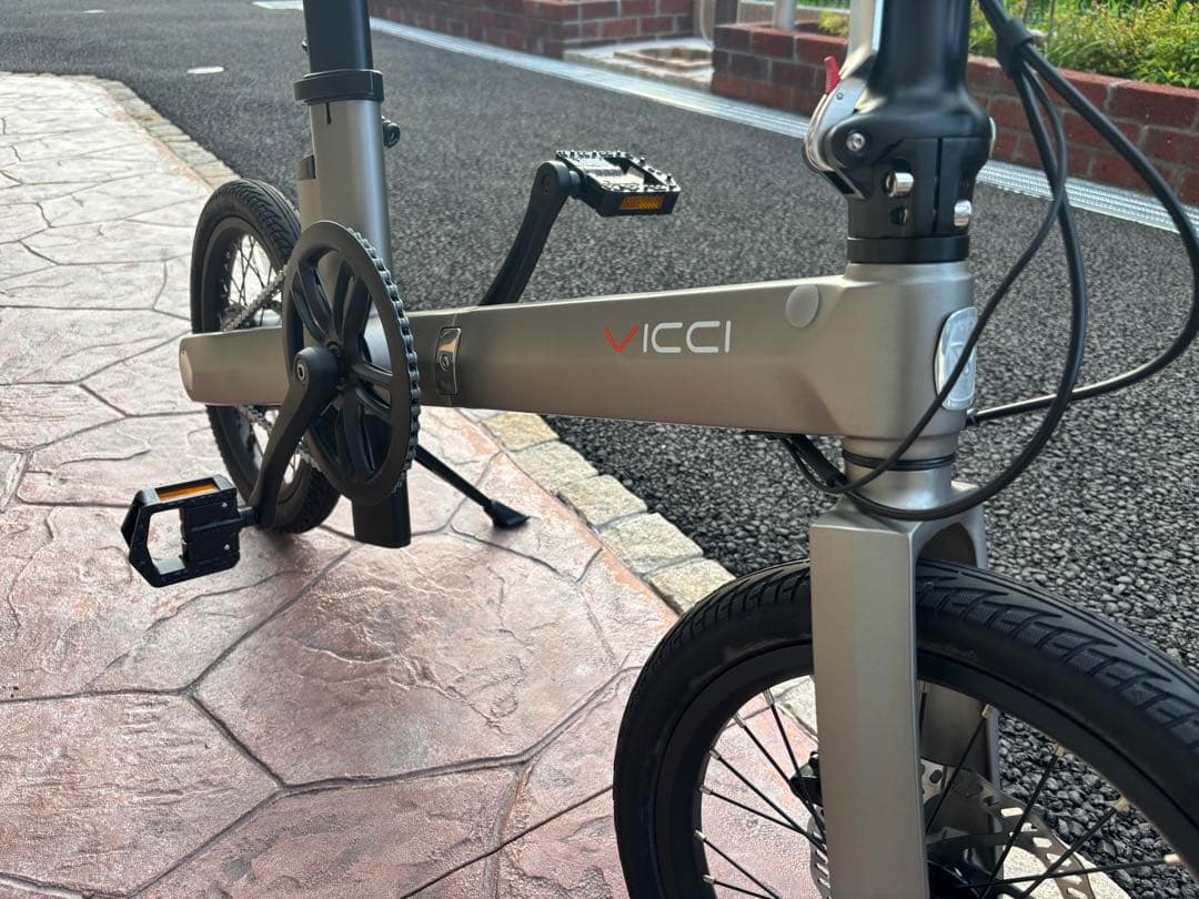 電動アシストVICCI 折りたたみ自転車 引き取り限定　未使用