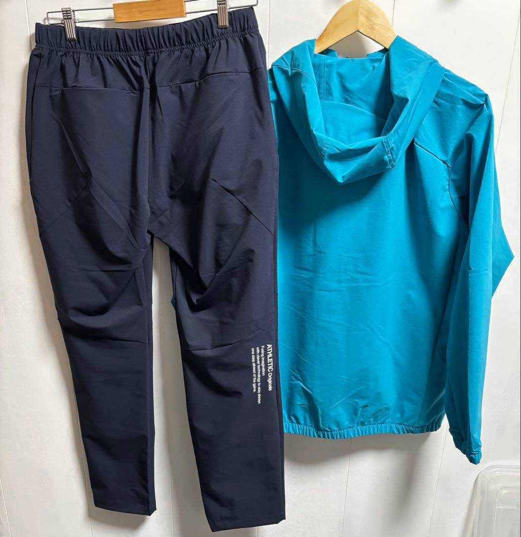 【新品】デサント サンスクリーンクロス薄手 ジャージ メンズ 上下セットアップ