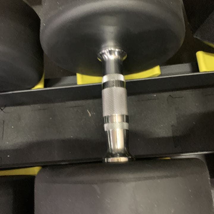 ラバーラウンドダンベル　　45kg  2個