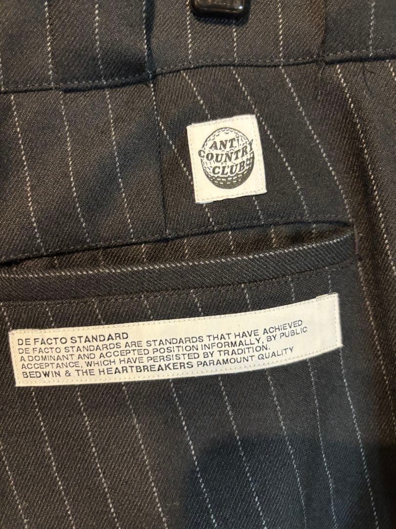 ANTI COUNTRY CLUB BEDWINコラボパンツ