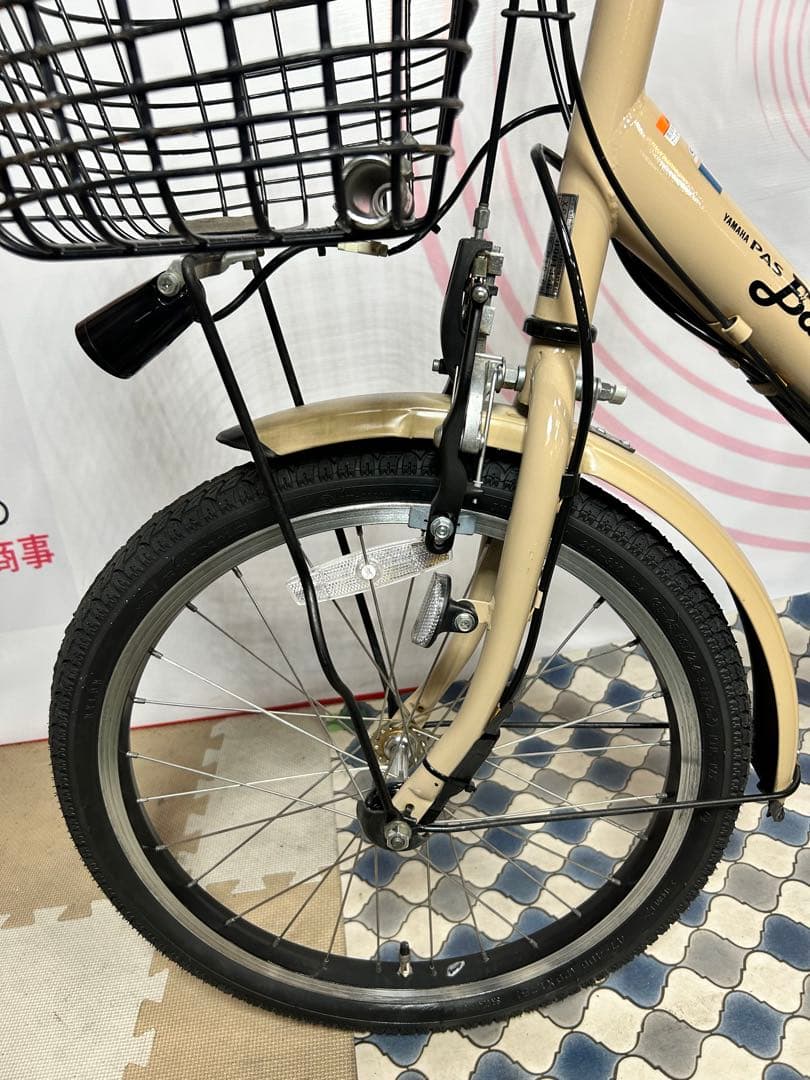 No.685ヤマハPAS Babby PA20B整備済み3人乗り対応車20インチ