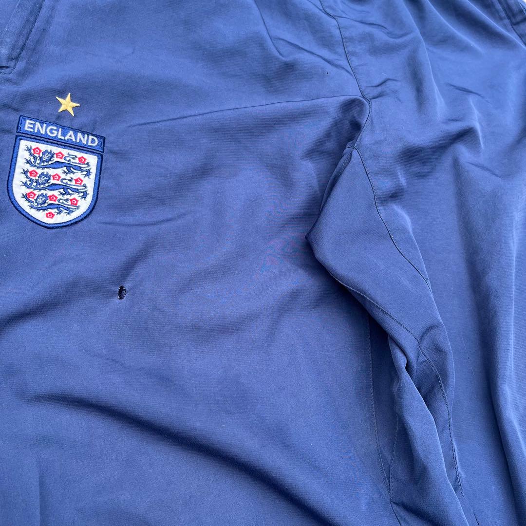 ウェア 2000s umbro England jersey setup