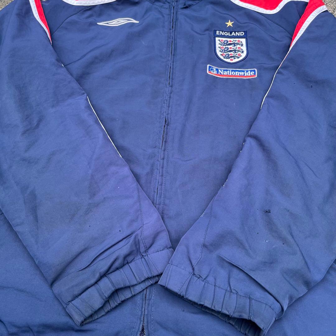 ウェア 2000s umbro England jersey setup