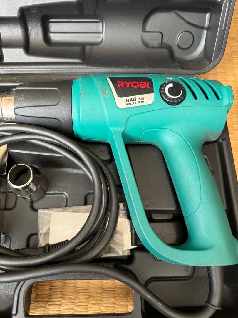 《美品・動作良好》RYOBI ヒートガン HAG-1551