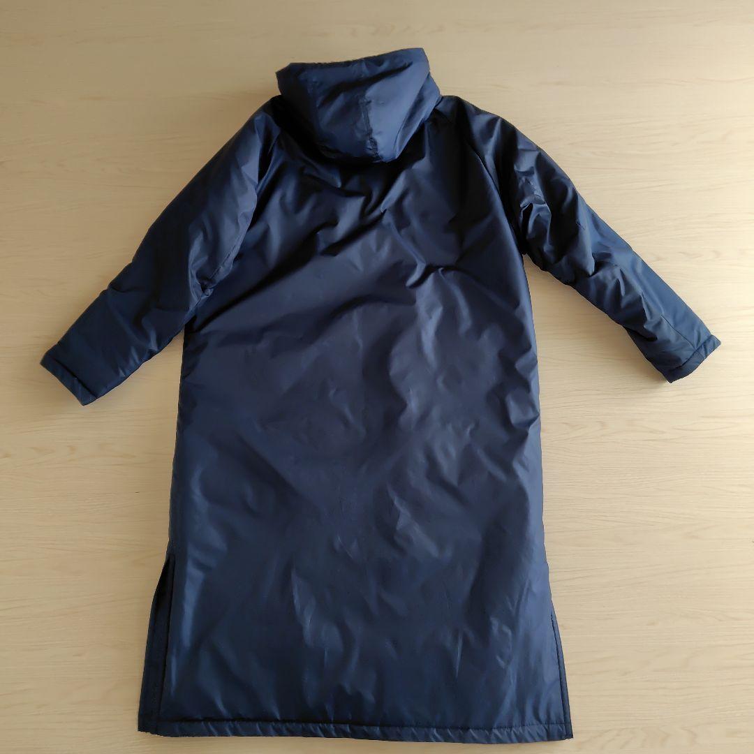 DESCENTE　ダウン　ベンチコート　ネイビー