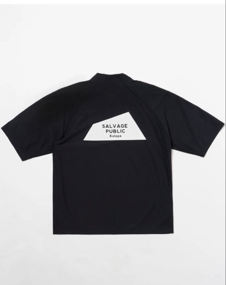 SALVAGE PUBLIC Kolepaモックネックシャツ　Lサイズ