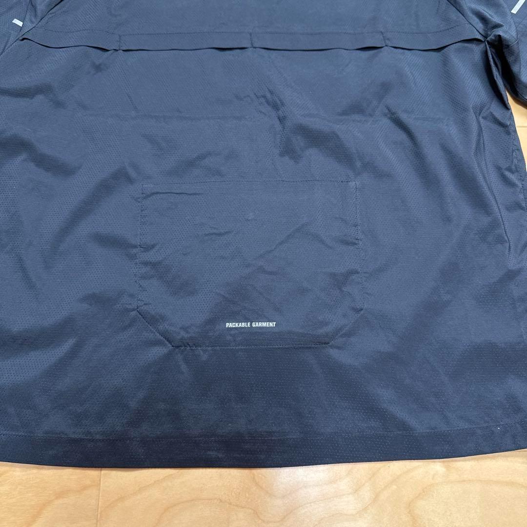 NIKE ランニングジャケット　ウィンドランナー　フルジップ　黒　XLサイズ新品