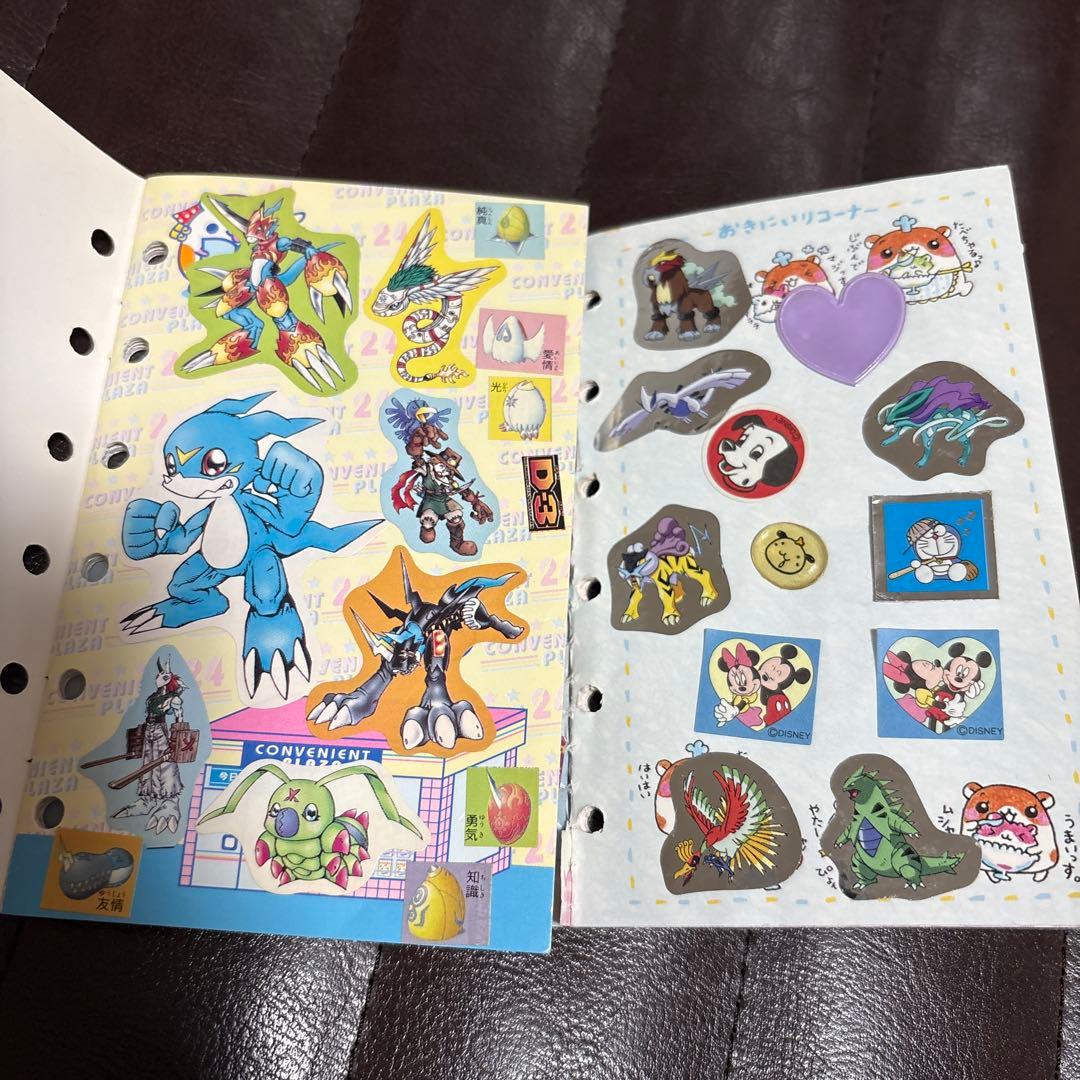 【当時物】平成レトロ　シール付き　シール帳　たまごっち　ポケモン　レア