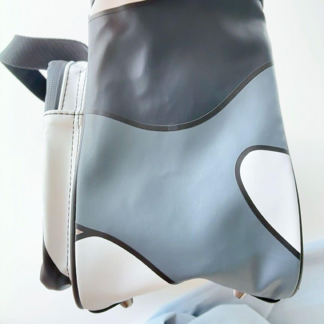 マークアンドロナ MILO Cart Bag カートバッグ スカル グレー