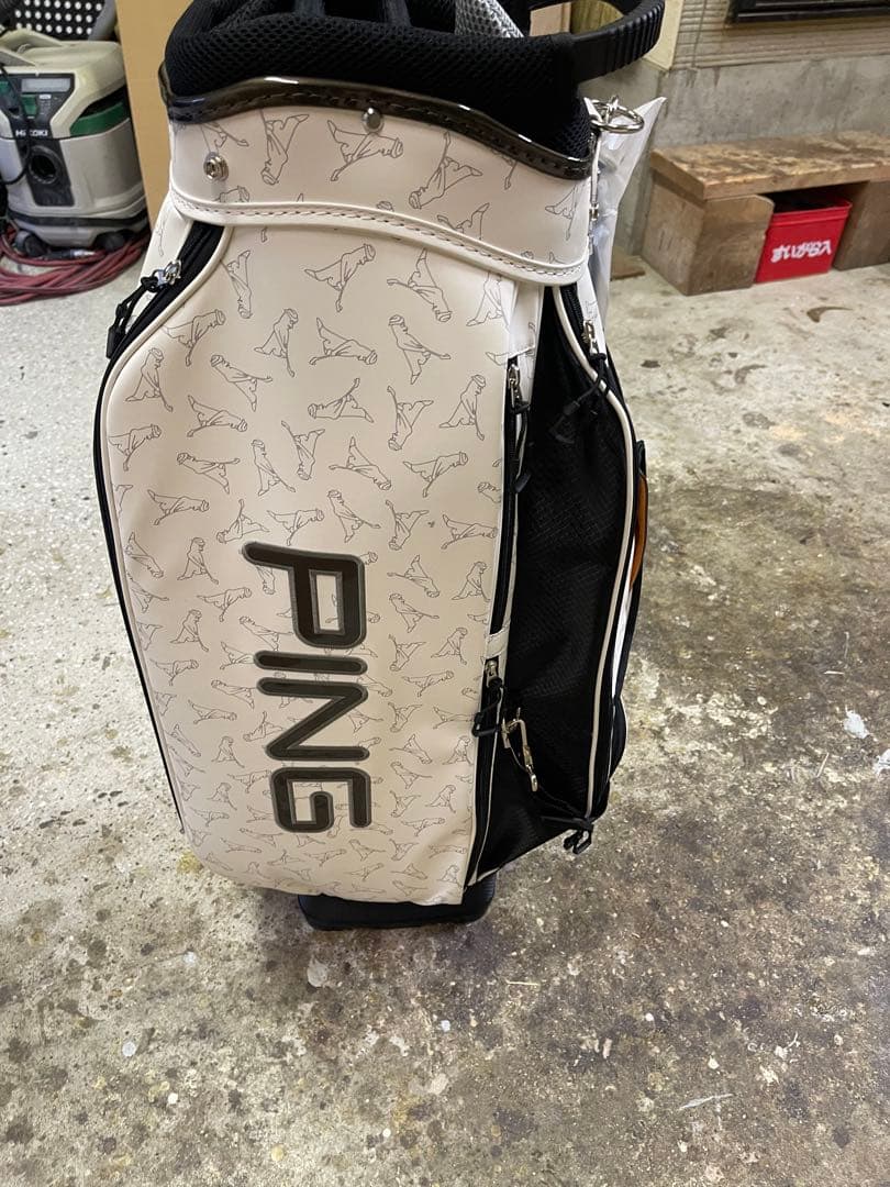 PING ゴルフバッグ・キャディバッグ ホワイト